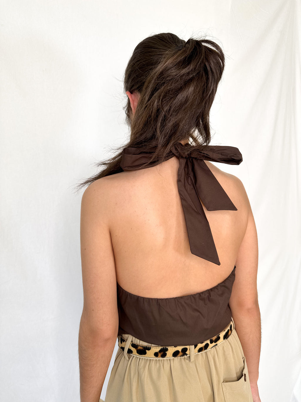 Chaleco HALTER CROP