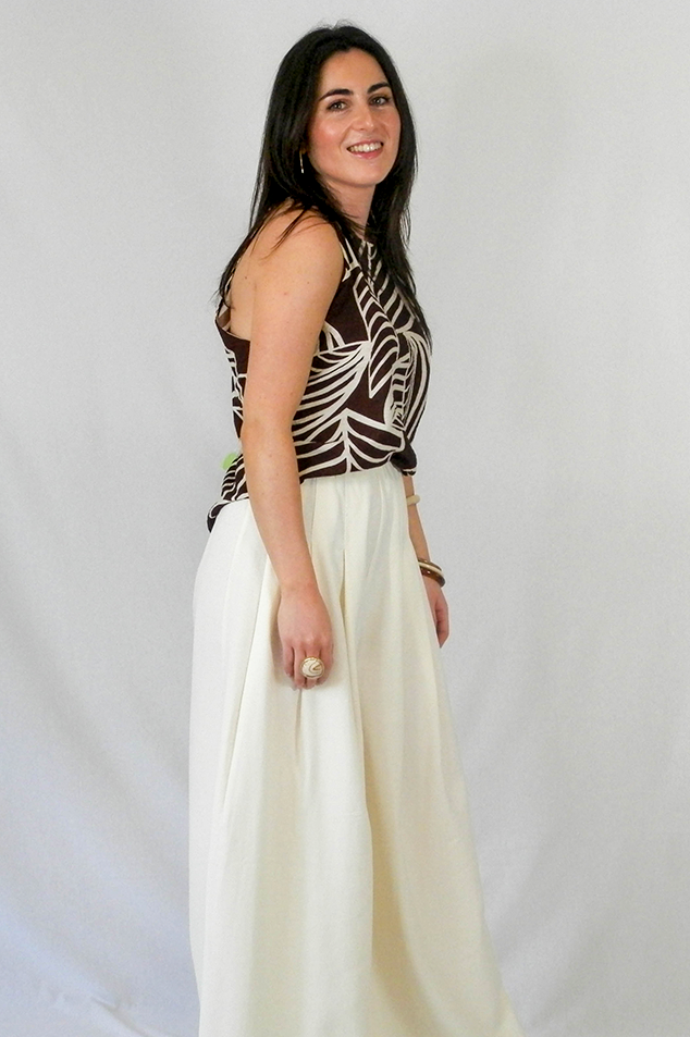 Pantalón PALAZZO CRUDO