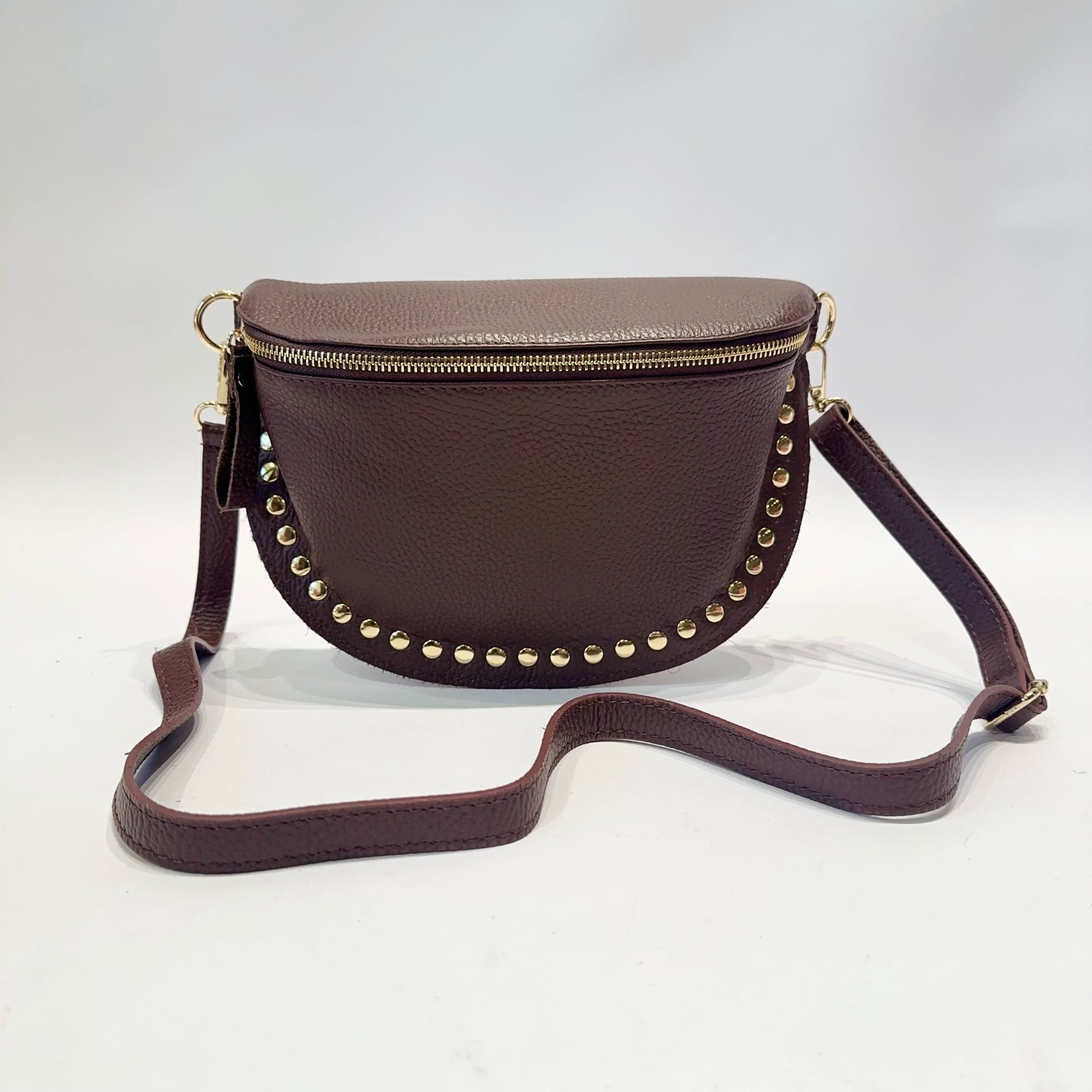 Bolso bandolera/riñonera de piel mujer