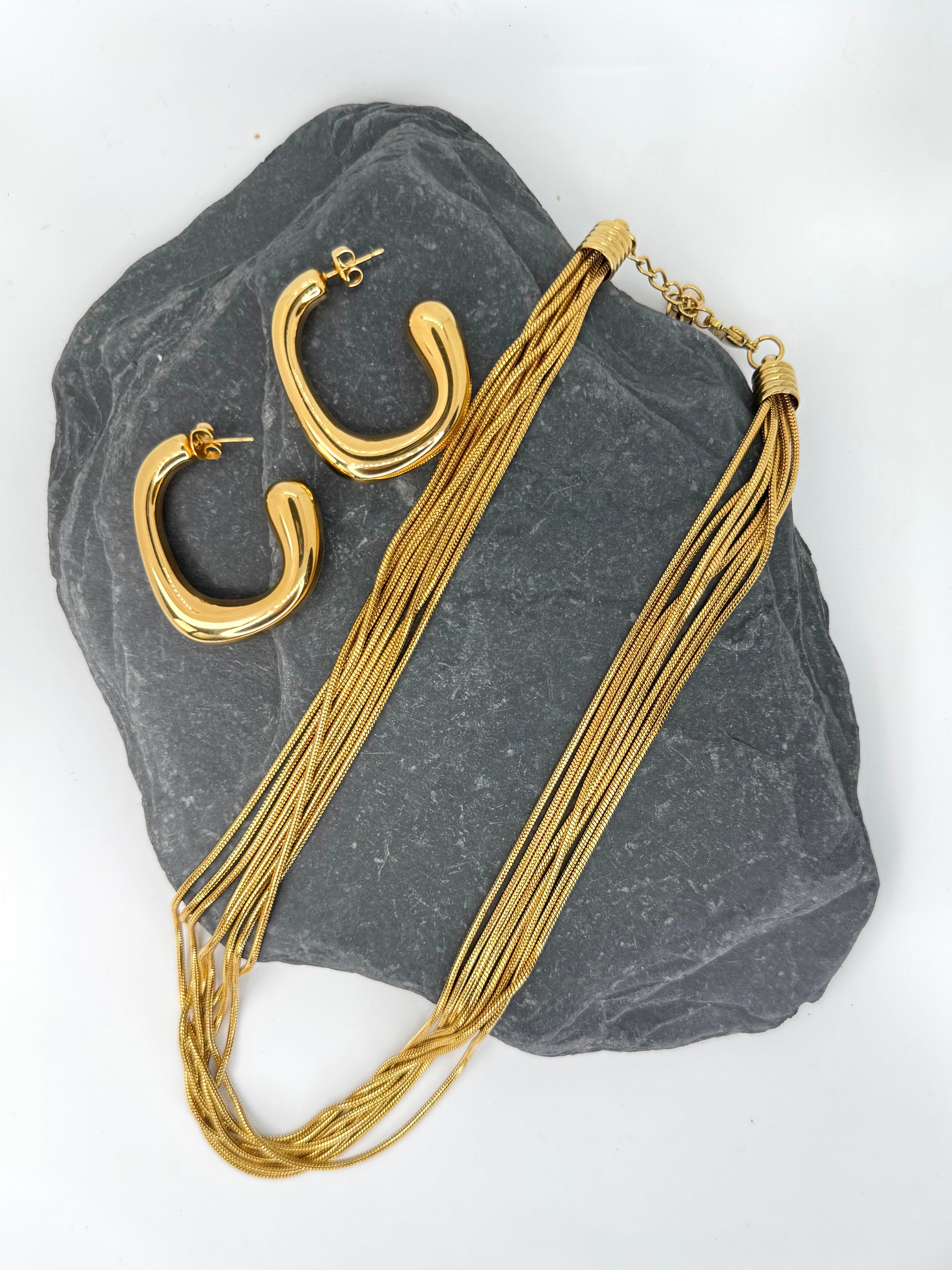 Collar múltiples cadenas ATHENEA