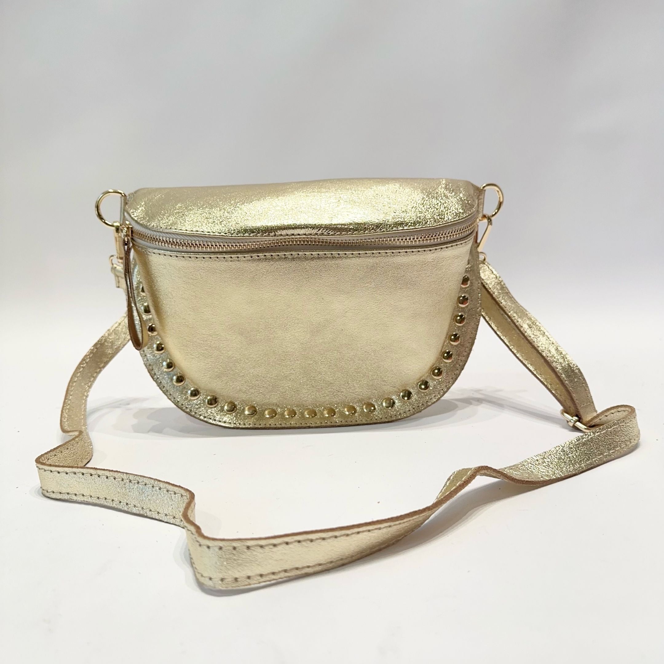 Bolso bandolera/riñonera de piel mujer