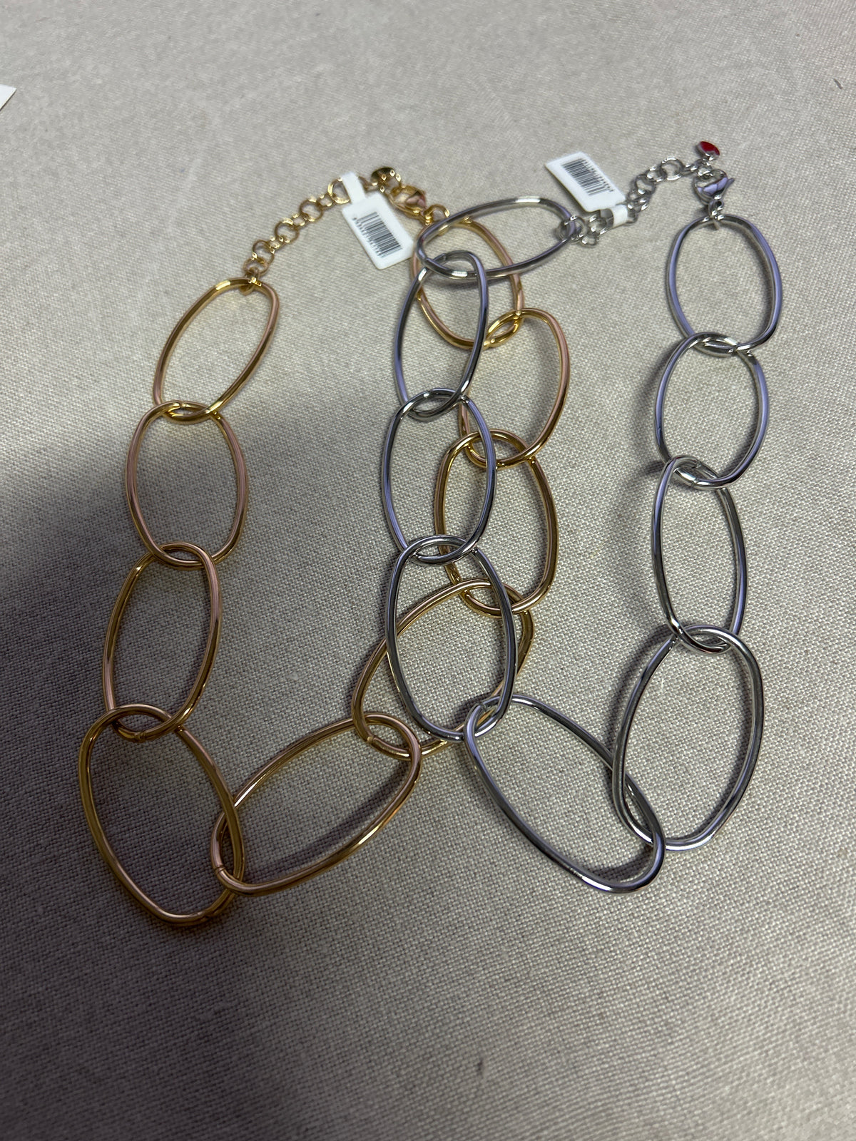 Collar eslabones corto