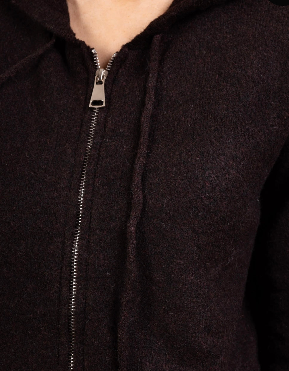 Sudadera de punto MARRÓN