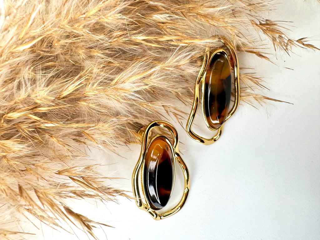 PENDIENTE SAR ANIMAL PRINT