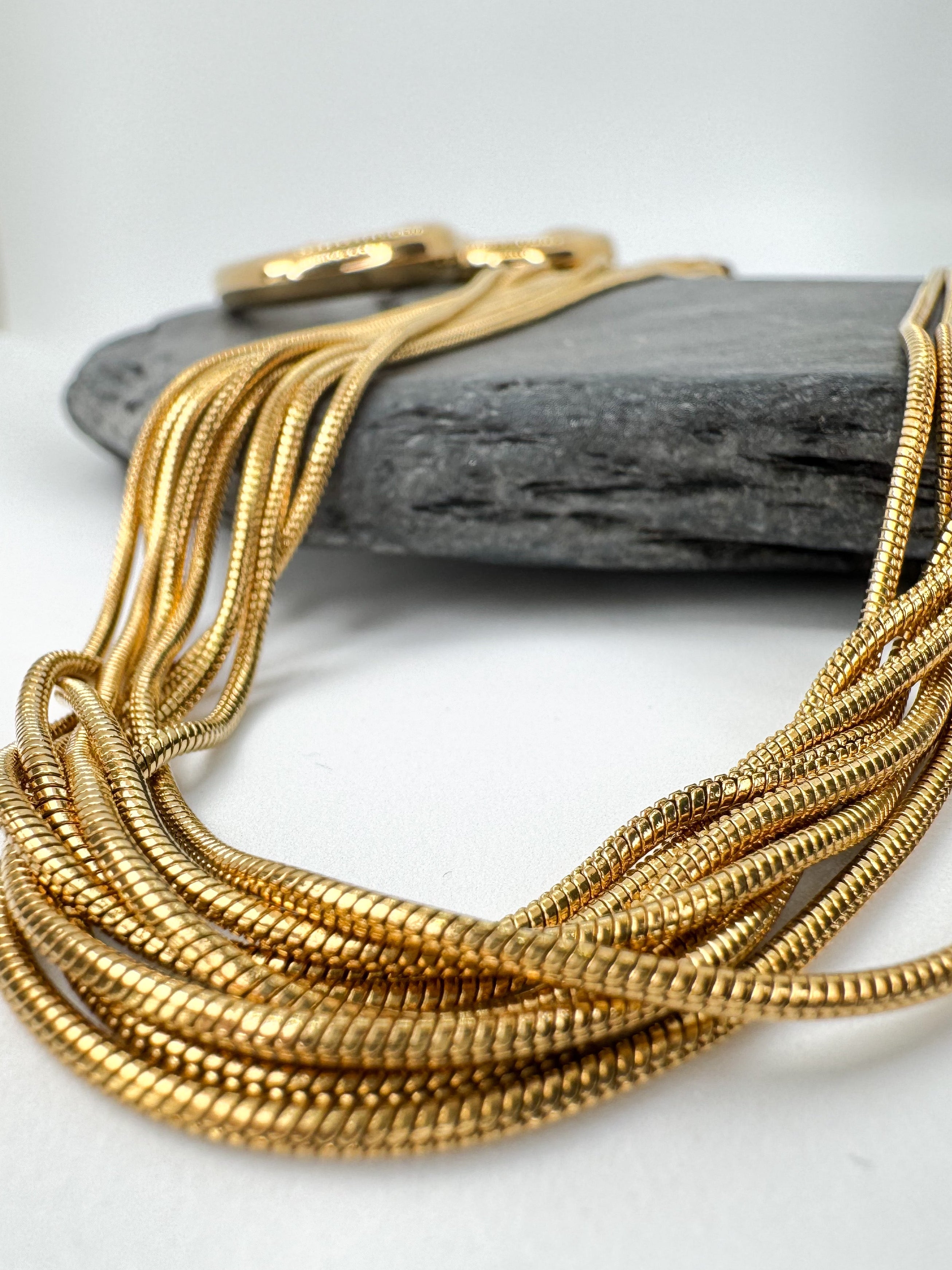 Collar múltiples cadenas ATHENEA