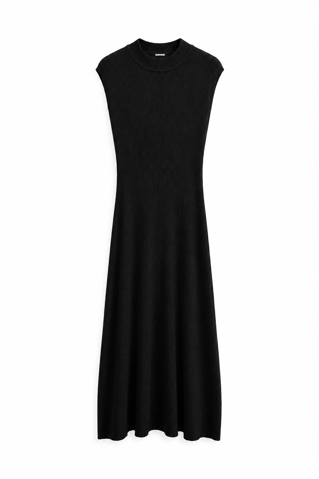 Vestido negro punto