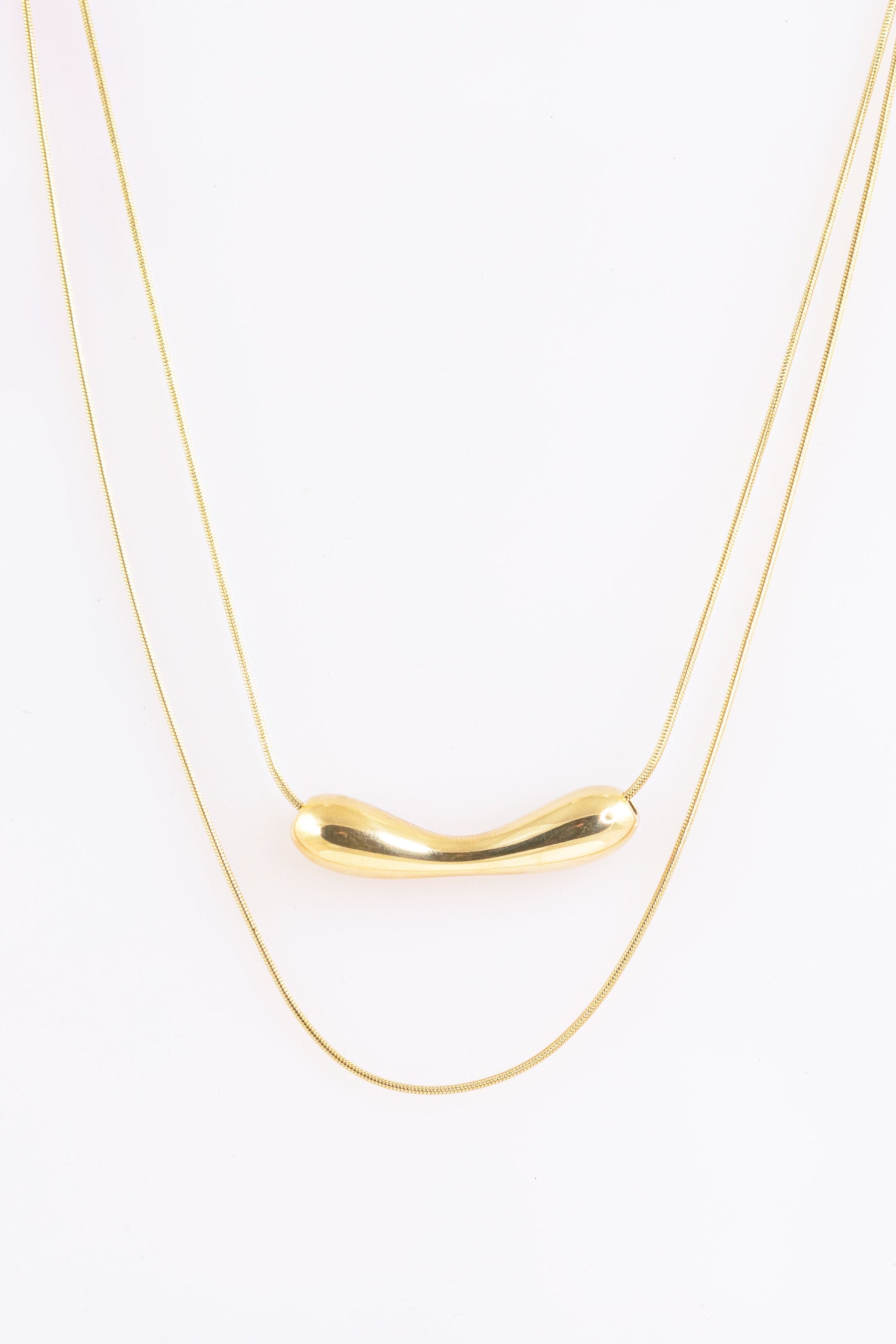 COLLAR DOBLE PIEZA CURVA