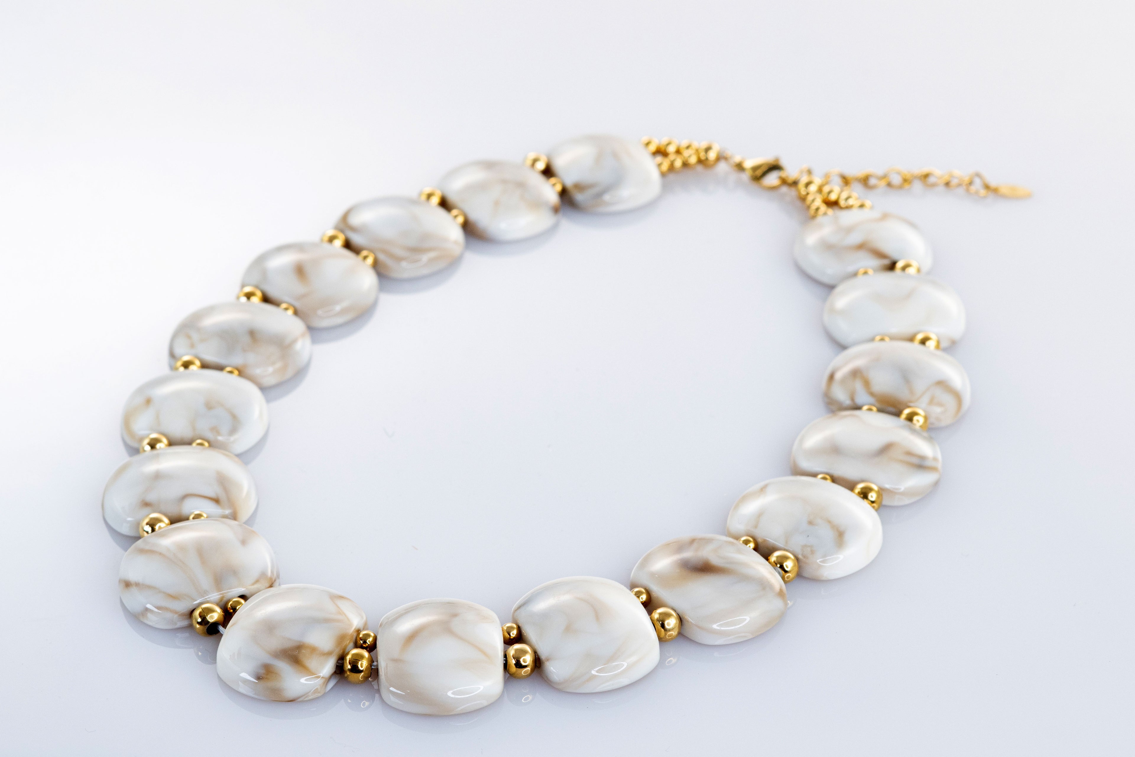 COLLAR NOELIA EFECTO MÁRMOL