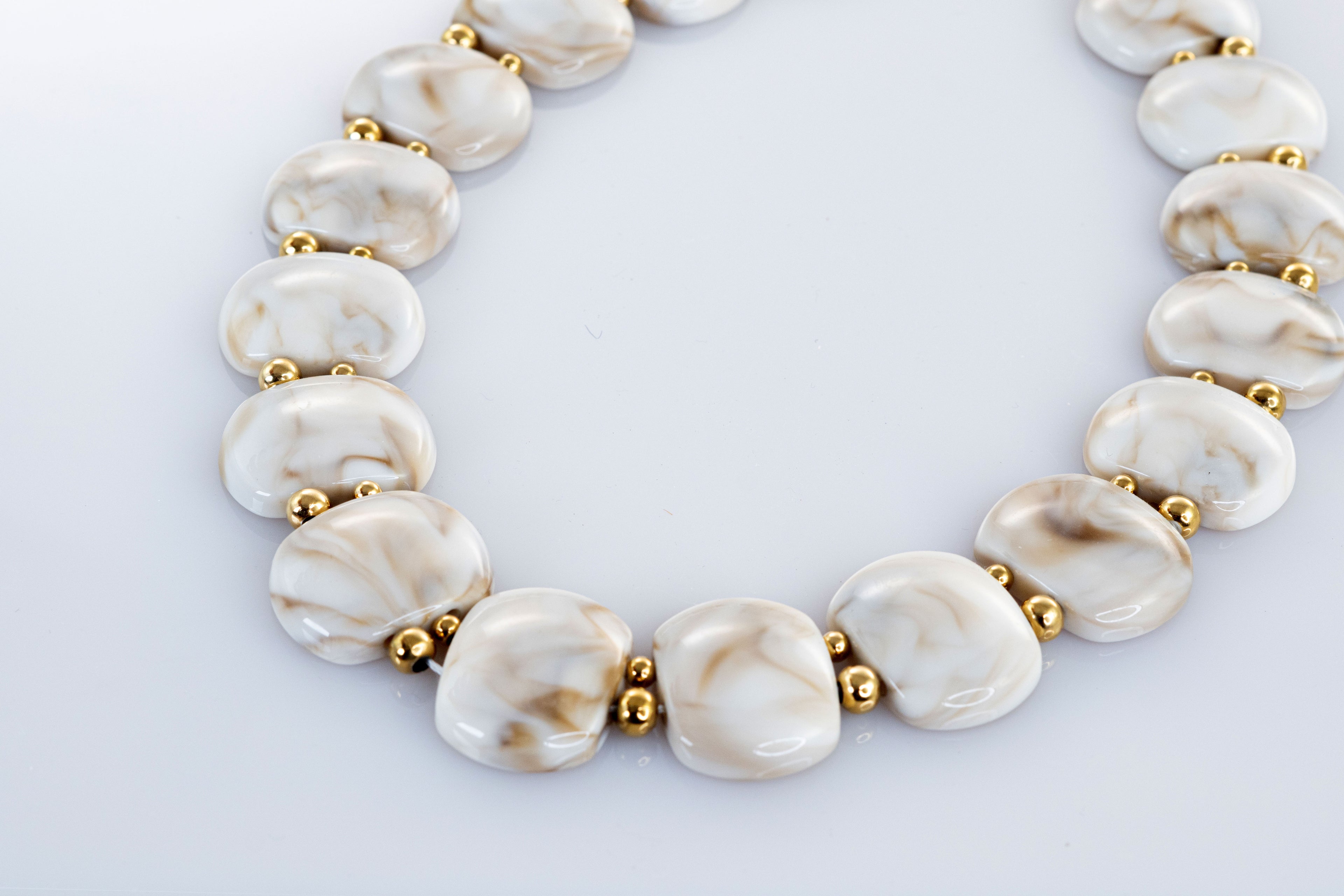 COLLAR NOELIA EFECTO MÁRMOL