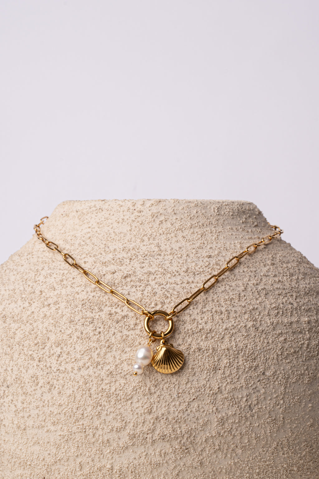 Collar cadena personalizable de acero oro 18k mujer