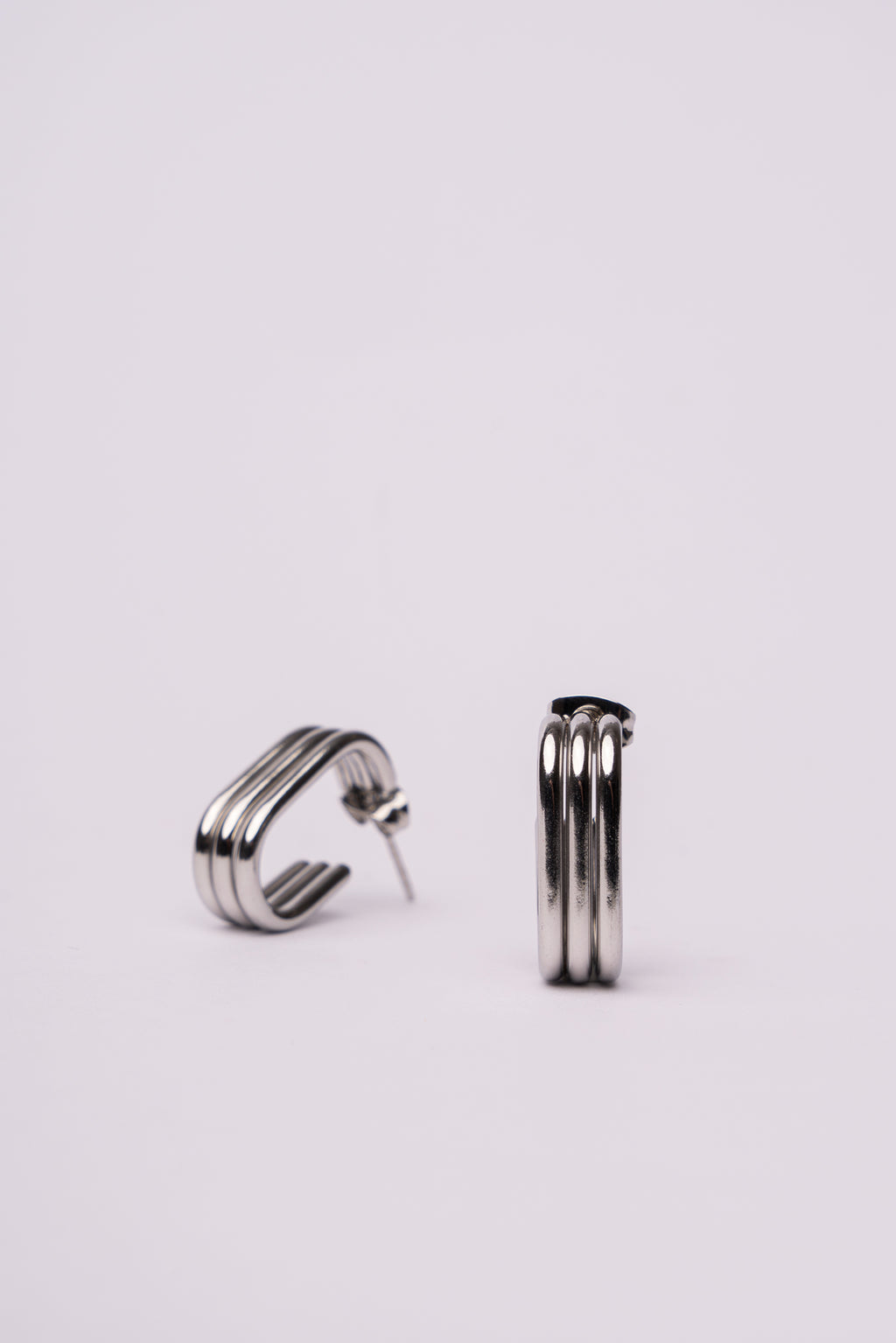 Pendiente eslabón de acero inoxidable mujer