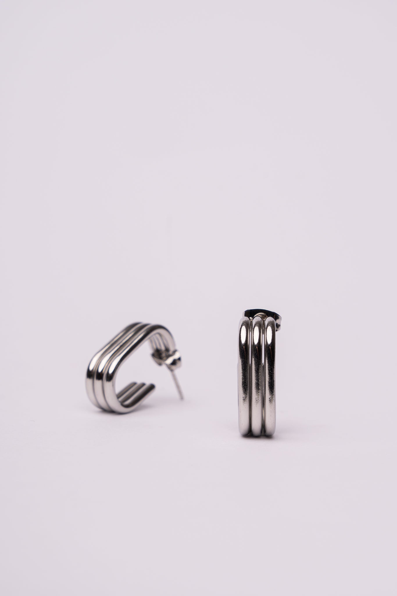 Pendiente eslabón de acero inoxidable mujer