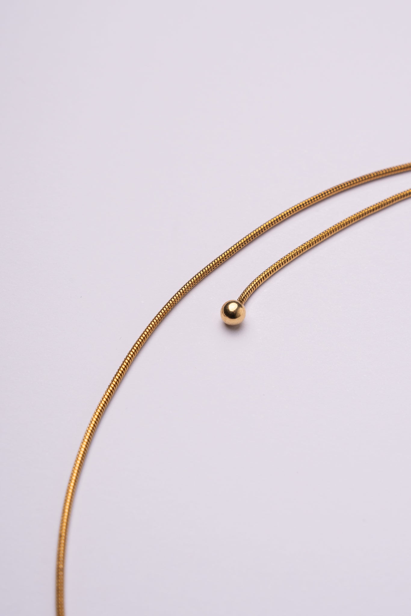 Collar corbata acero oro 18k mujer