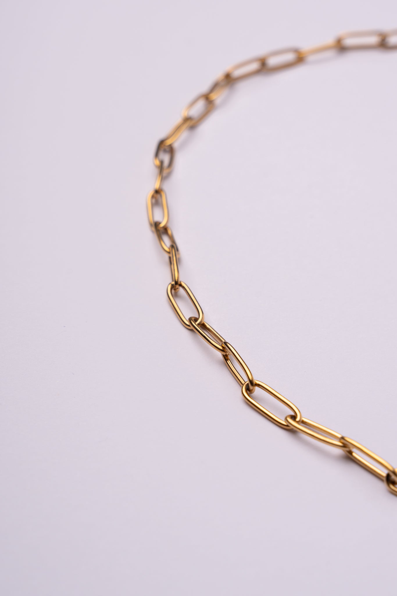 Collar cadena personalizable de acero oro 18k mujer