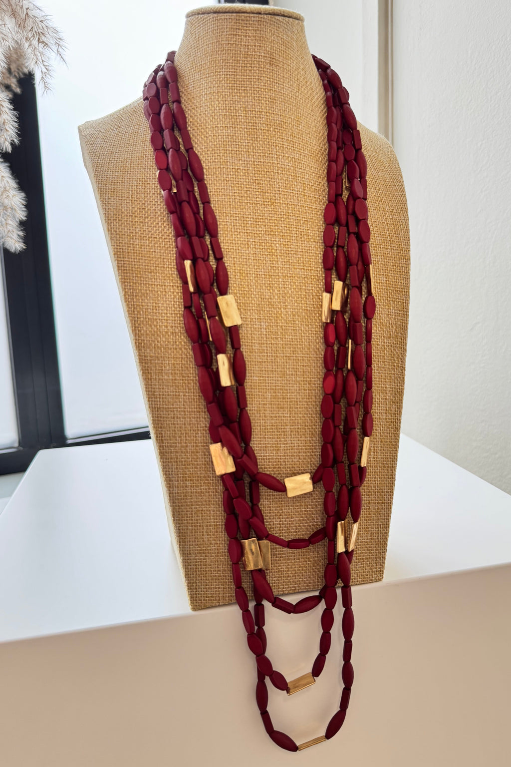 COLLAR VUELTAS CASCADA