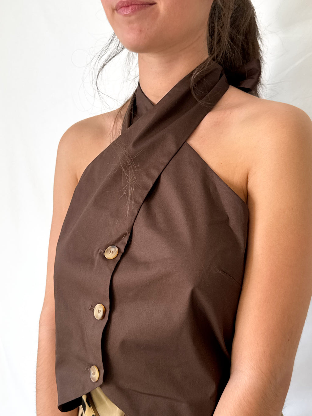Chaleco HALTER CROP