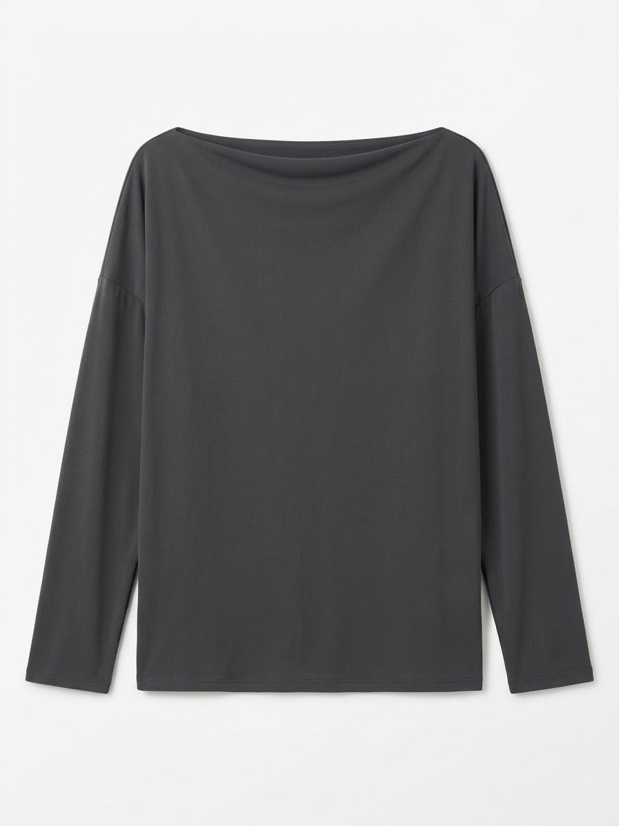 Camiseta cuello barco