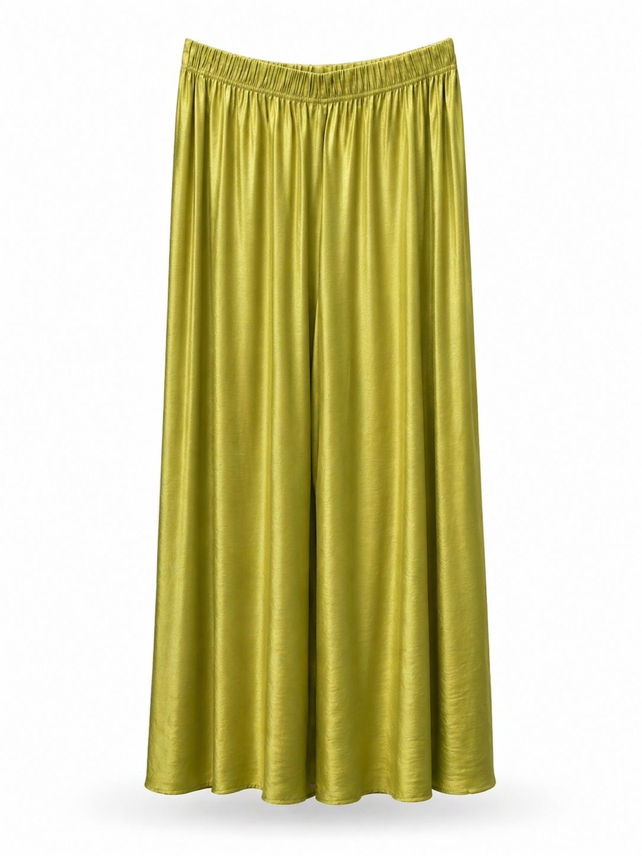Pantalón goma satinado
