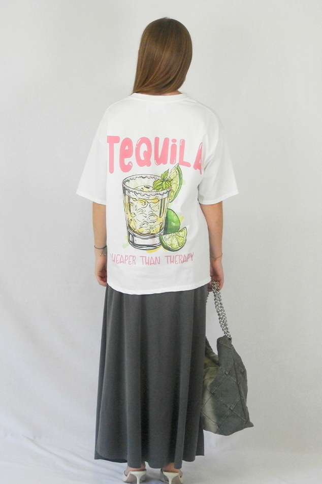 Camiseta TEQUILA CHEAPER THAN TERAPY