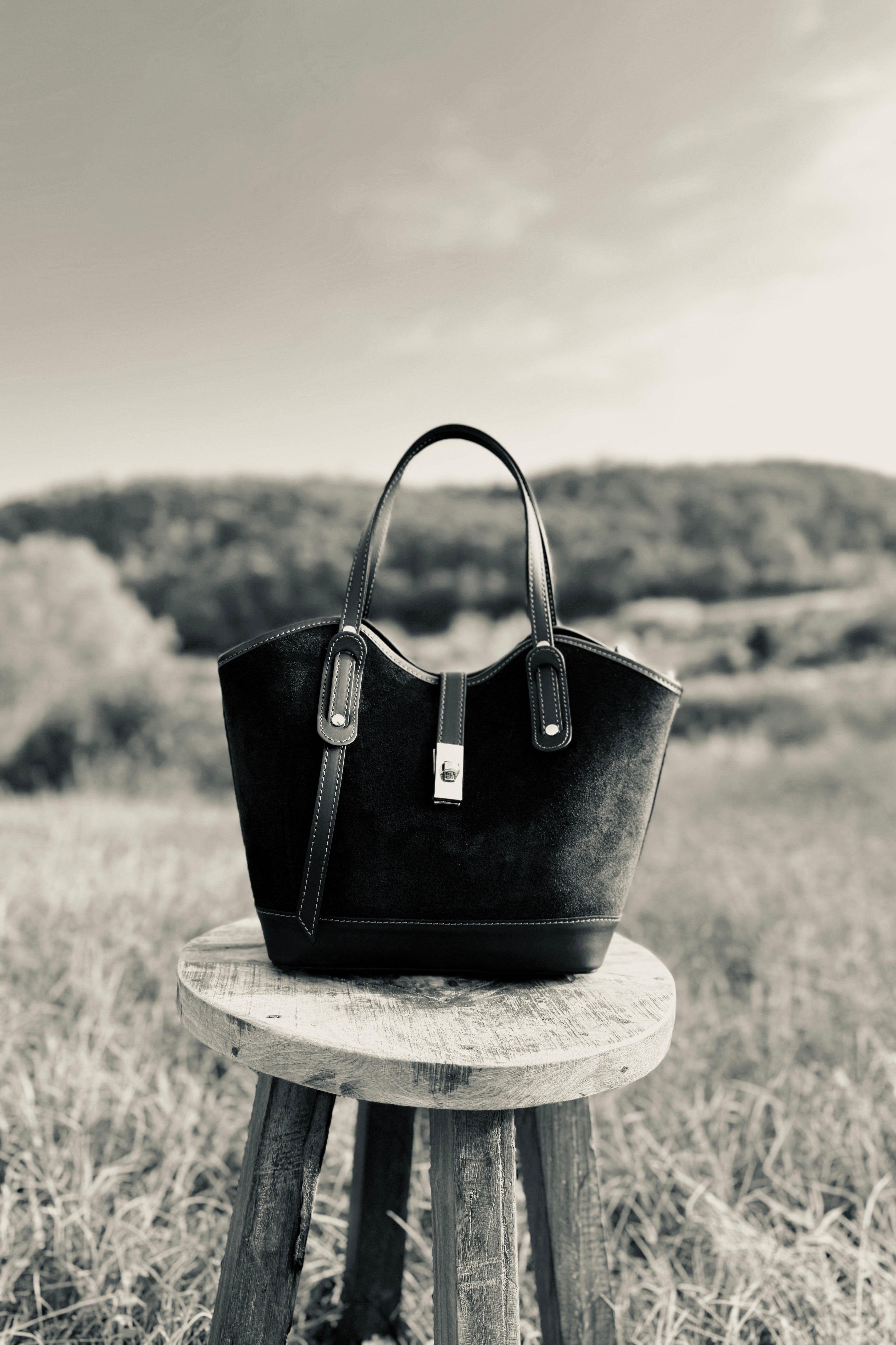 BANDOLERA PIEL EN CHOCOLATE