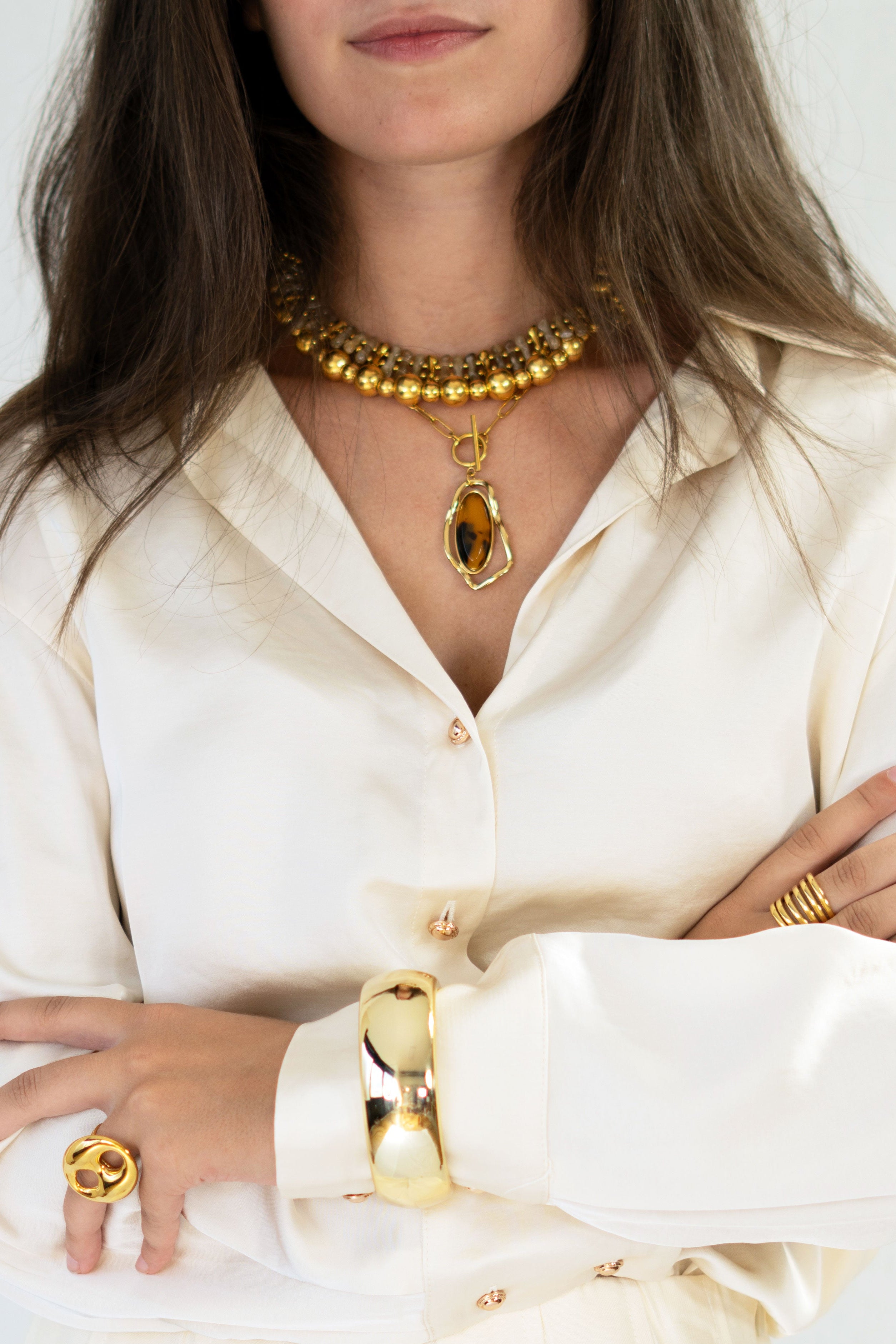 COLLAR SAR ANIMAL PRINT