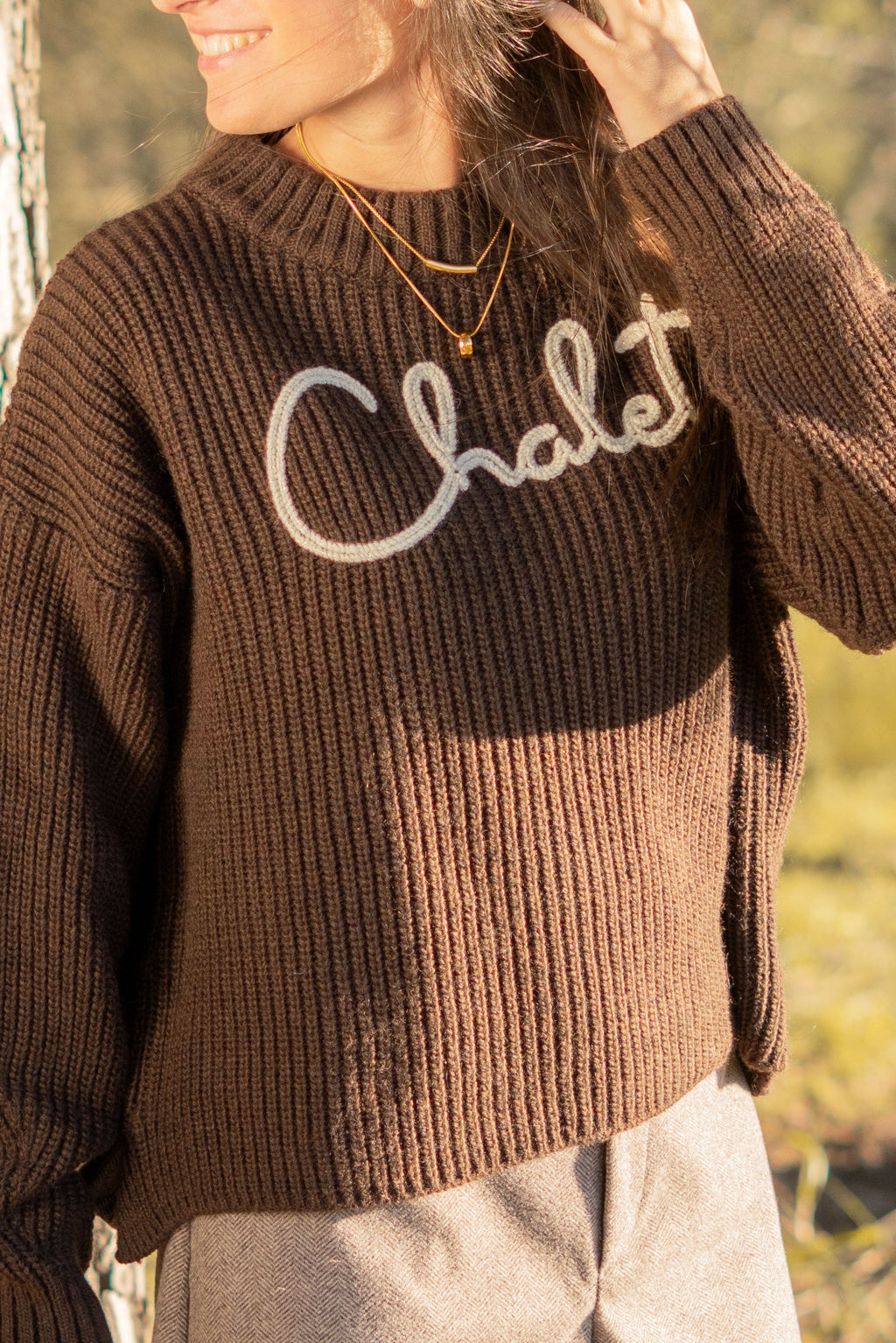 JERSEY CHOCOLATE CON MENSAJE