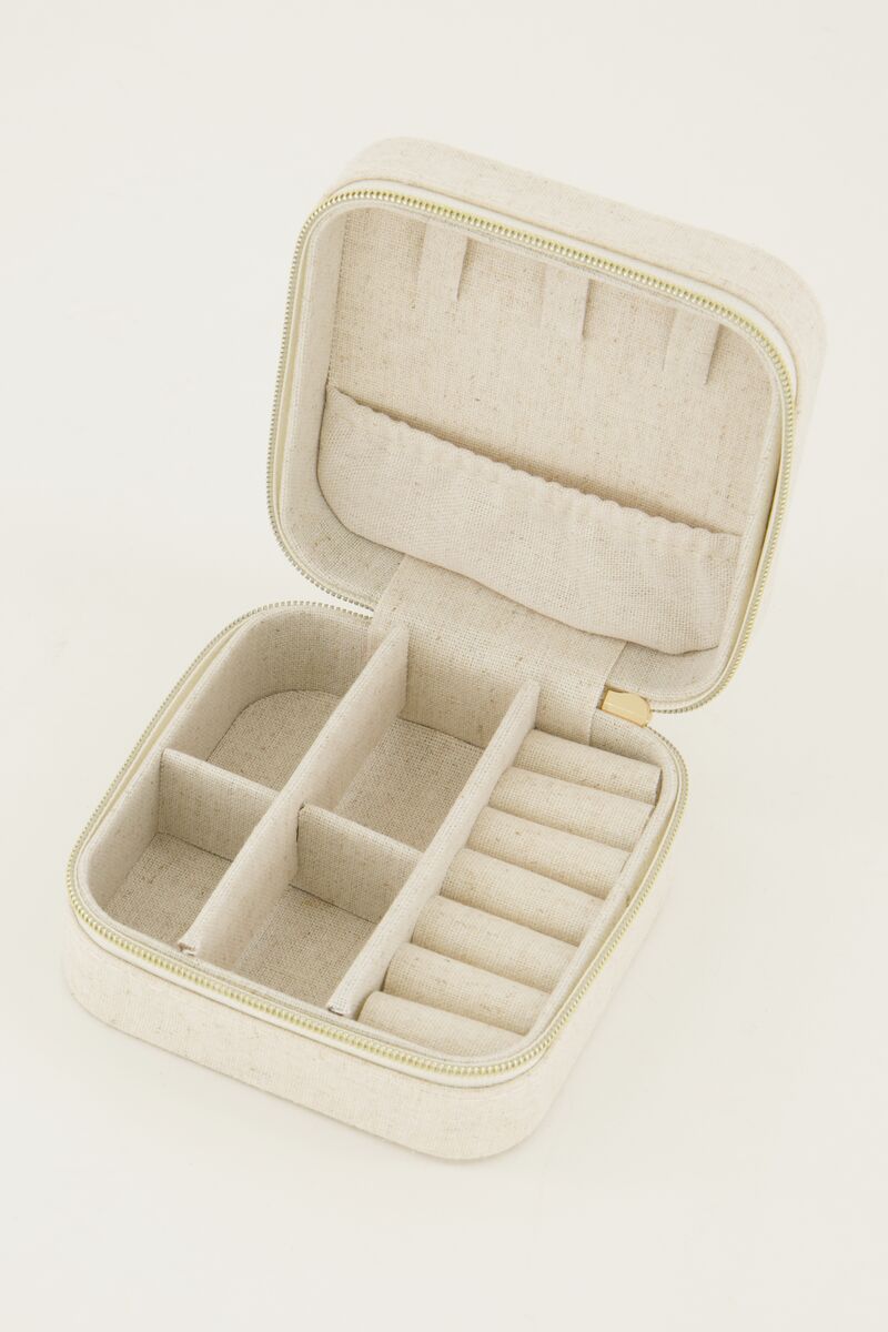 Joyero MEDIO en beige