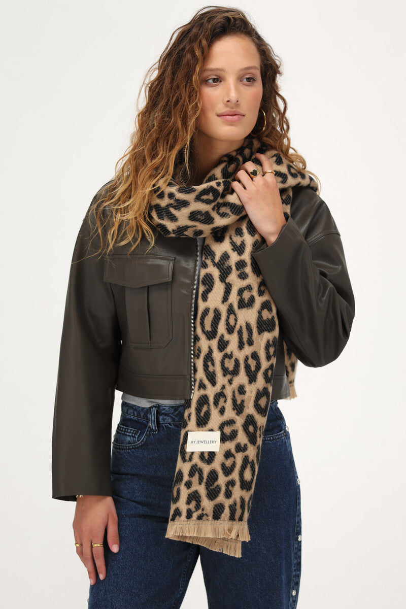 Bufanda Leopard Print