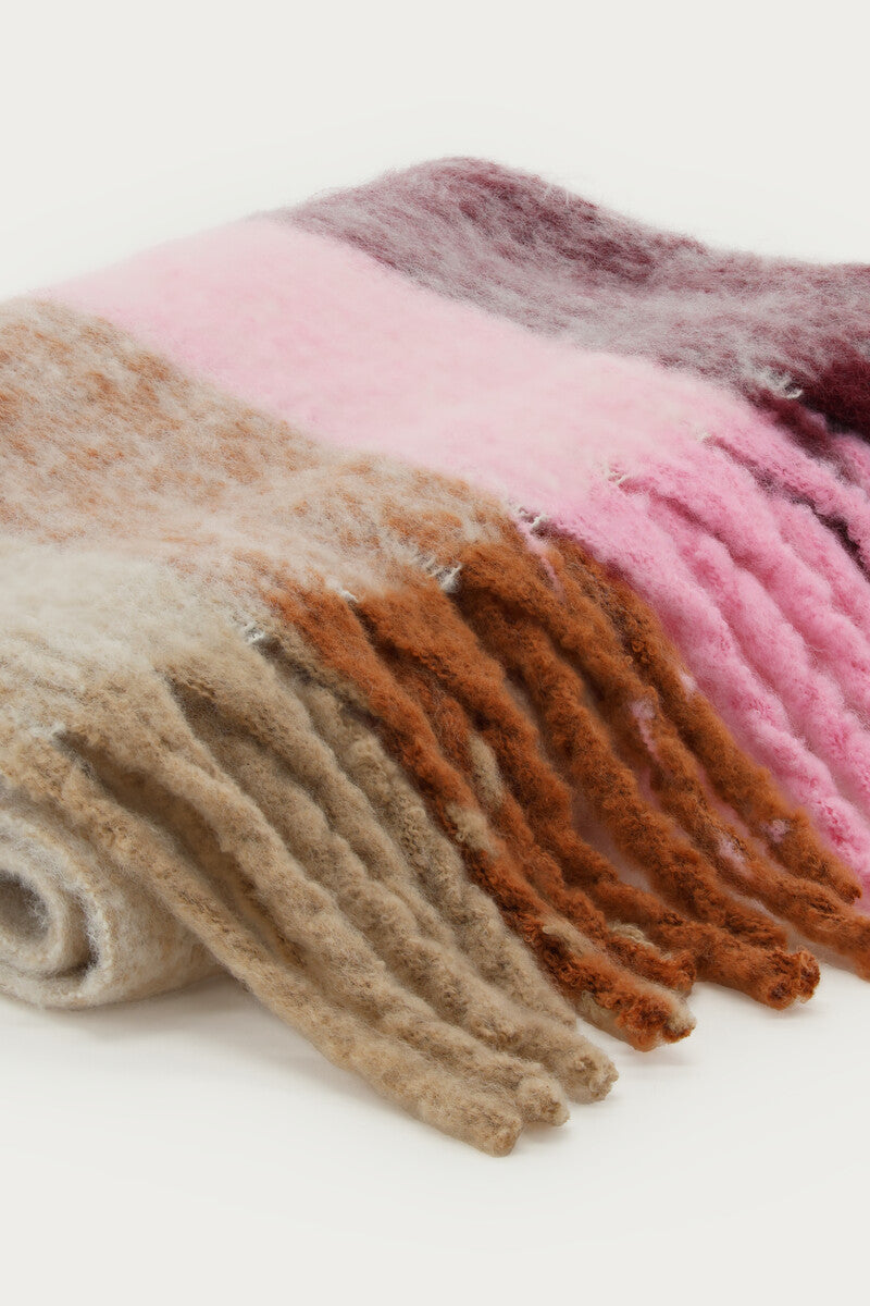 Bufanda tonos pastel