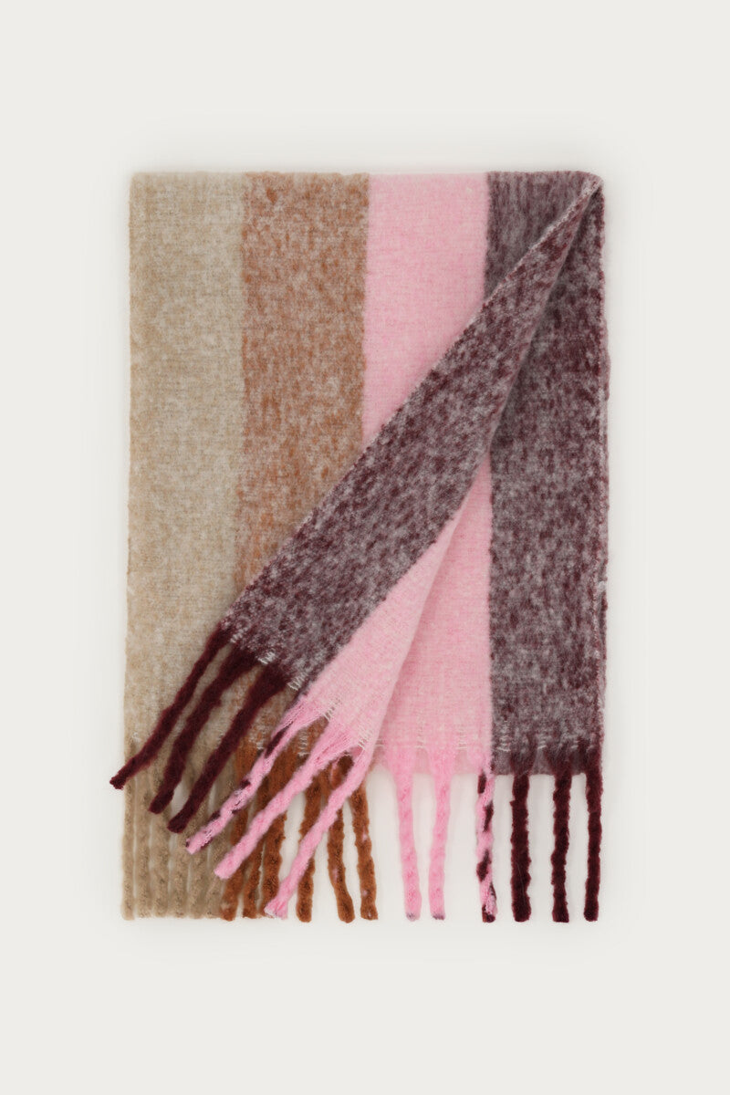 Bufanda tonos pastel